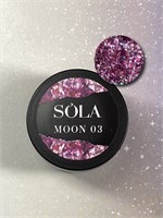 Гель с блестками MOON 03 SOLAlove, 5мл 2000000364629