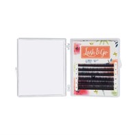 Омбре ресницы Lash&amp;Go микс 0,10/C/7-12 mm "Белый" (6 линий) 4630073751835