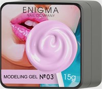 Гель для наращивания ENIGMANIC Modeling gel 03 15g 7683390040196