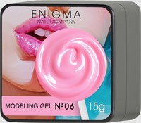 Гель для наращивания ENIGMANIC Modeling gel 06 15g (ЧЗ) 7683390040226