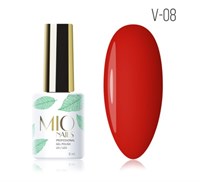 Mio Гель-лак V-08. Обжигающий Рио, 8 мл 4603741477481