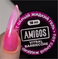 Жидкий гель Амигос VITRАL BARBIECОRE, 15 мл 4673754439691