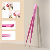 Пинцет для слайдеров Pink 2000000009421