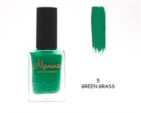 Лак-краска для стемпинга "Малина" 5 Green Grass, 12 мл 2060206464554