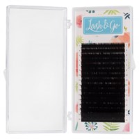 Черные ресницы Lash&amp;Go 0,10/C/12 mm (16 линий) 4630024108749
