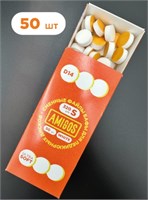 Баф для диска AMIGOS D14 S, 50 шт/уп, Ultra Soft, white 4673754400813