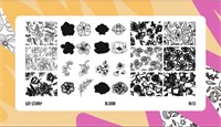 -30% Пластина для стемпинга Go Stamp 13 Bloom 2546131600132