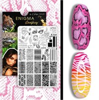 Пластина для стемпинга ENIGMANIC Stamping №27 Fashion Vibe 2777000006551