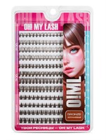 Ресницы накладные коричневые OH! MY LASH пучки "Bronze" 12 линий 6983727406109