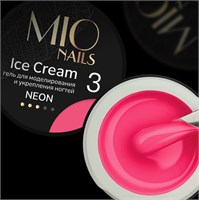 Mio Гель для моделирования ногтей. Ice Cream Gel Neon # 03, 13 г 2000000074818