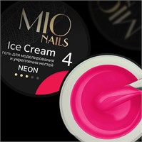 Mio Гель для моделирования ногтей. Ice Cream Gel Neon # 04, 13 г 2000000074764