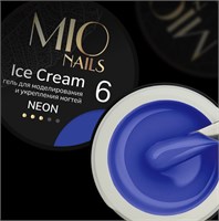 Mio Гель для моделирования ногтей. Ice Cream Gel Neon # 06, 13 г 2000000074801