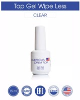 American Creator Топ для ногтей Top gel Wipe Less 15мл 102121200045