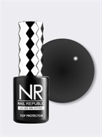 Nail Republic COLOR Топ PROTECTOR 30 Black без UV фильтра 10 мл (ЧЗ) 4650428666607