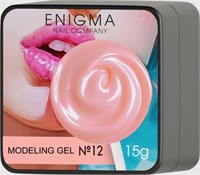 Гель для наращивания ENIGMANIC Modeling gel 12 15g (ЧЗ) 7683390040868