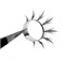 Ресницы черные в пучках OH! MY LASH Sweep - 12 линий - MIX (C 0.07 7-13мм) L24079