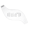 InLei® Helper (хелпер) гребешок для ресниц 1шт 8055271720524
