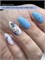 Топ Lakres Glitter Blue, 10 мл 2085421470357