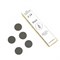ATIS Сменный файл для педикюрного диска D14, 60 штук, 240 грит, Black 7930074402079